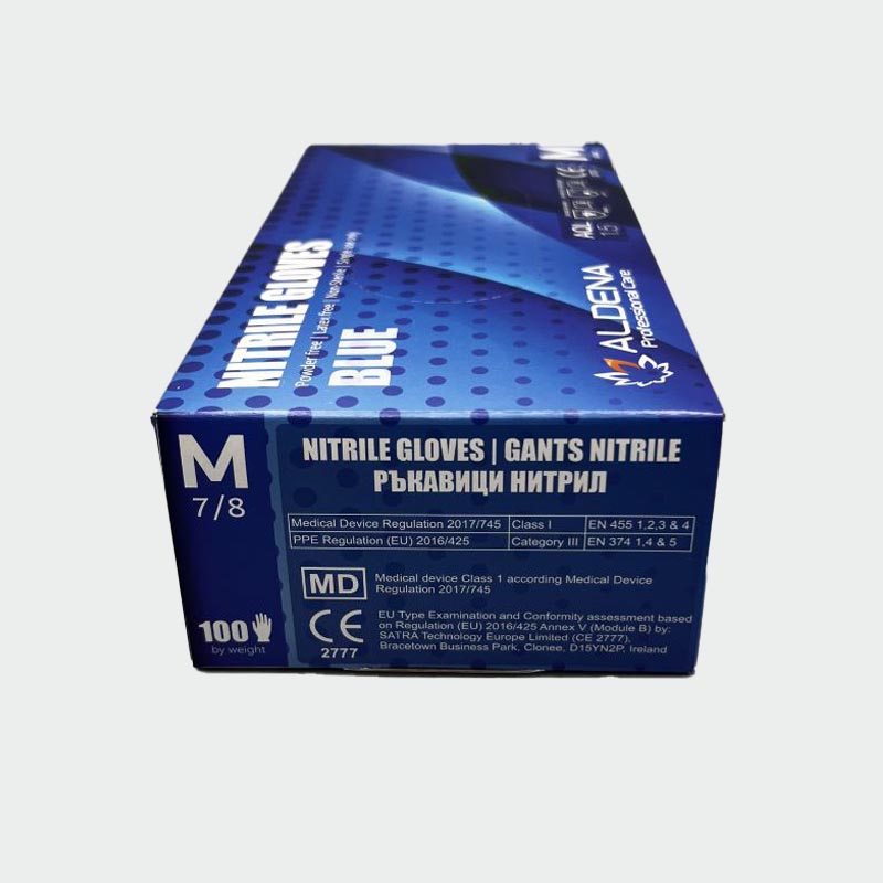 Guantes de nitrilo desechables NRB32 Aldena