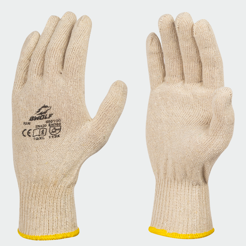 Knitted gloves RAW