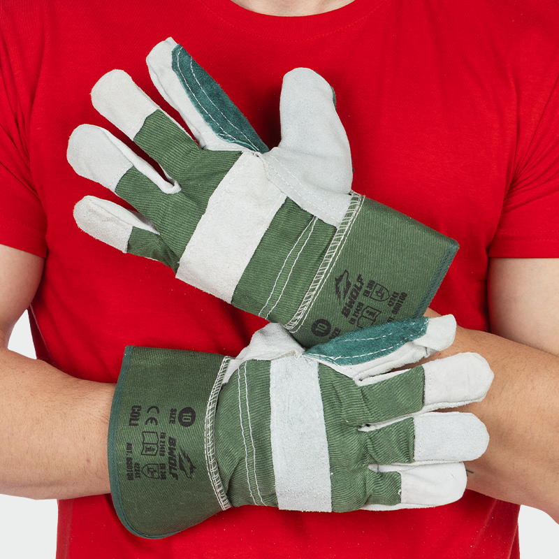 Guantes de trabajo de cuero COLI BWOLF