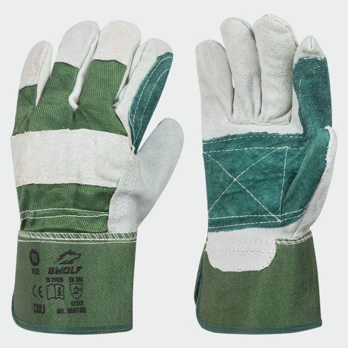 Guantes de trabajo de cuero COLI BWOLF