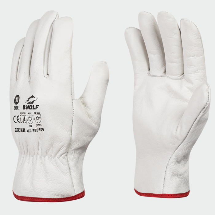 Guantes de trabajo de cuero SOLIMANA BWOLF