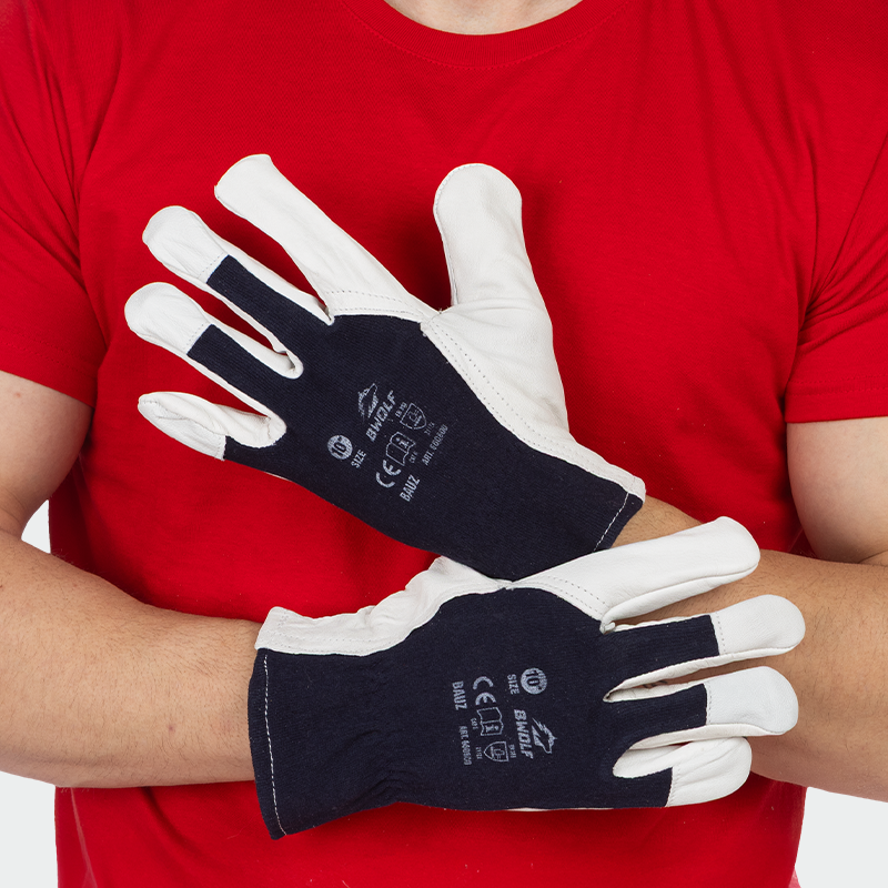 Guantes de trabajo de cuero BAUZ BWOLF