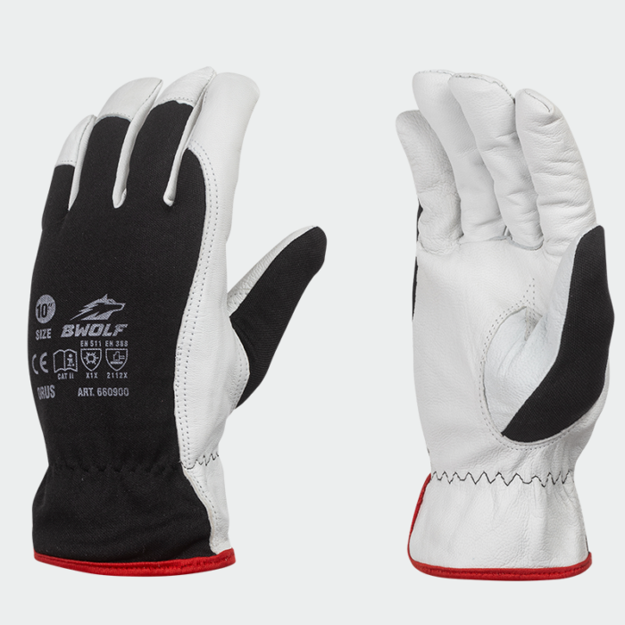 Guantes de trabajo de cuero ORUS BWOLF