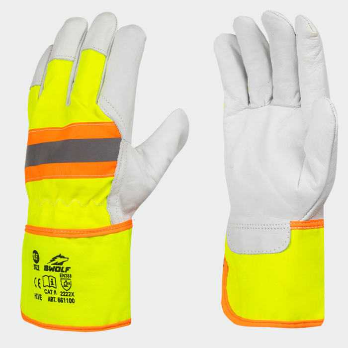 Guantes de trabajo de cuero HIVE BWOLF