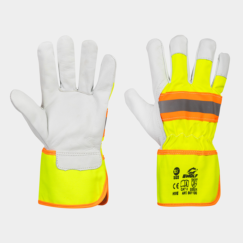 Guantes de trabajo de cuero HIVE BWOLF