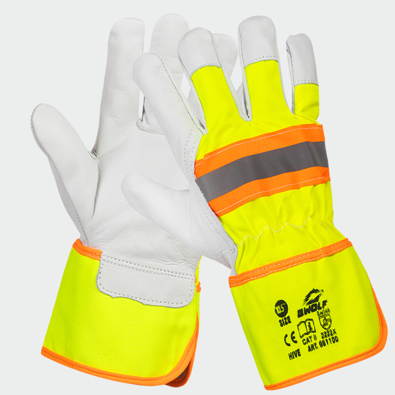 Guantes de trabajo de cuero HIVE BWOLF
