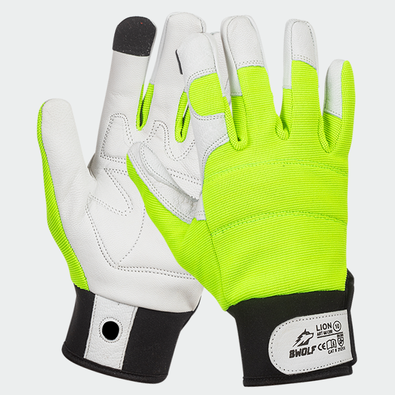 Guantes de trabajo de cuero LION BWOLF