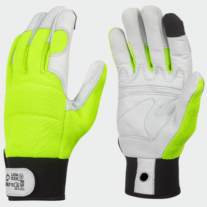 Guantes de trabajo de cuero LION BWOLF