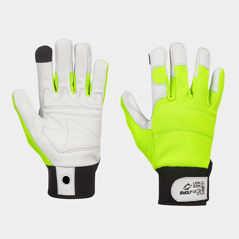 Guantes de trabajo de cuero LION BWOLF