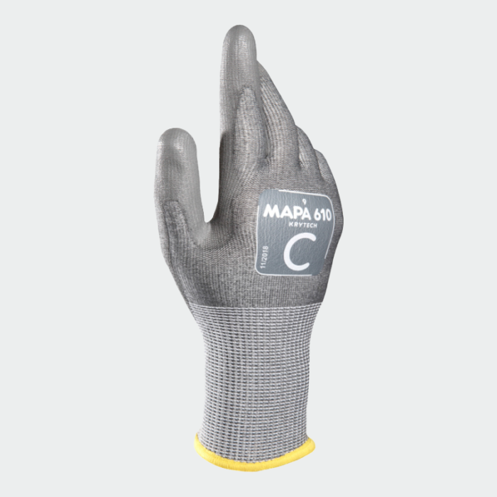 Guantes anticorte KRYTECH 610 Mapa