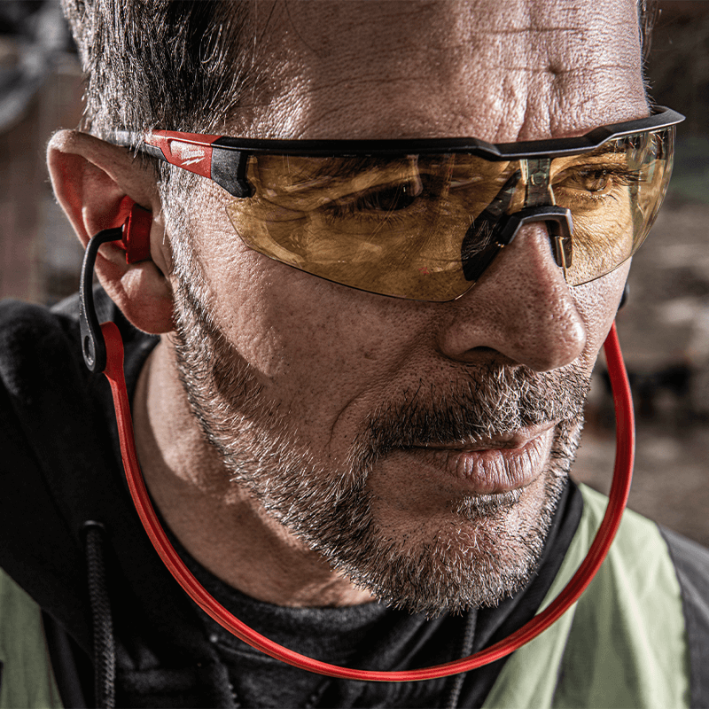 Gafas de seguridad ENHANCED amarillas Milwaukee