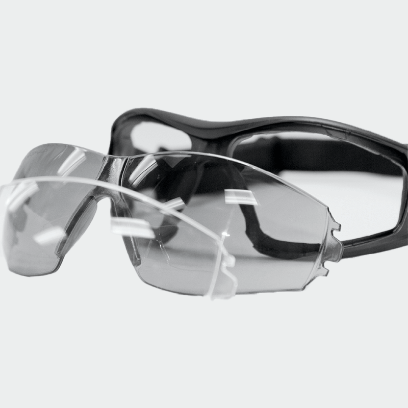 Gafas de seguridad STEALTH ™ HYBRID transparentes JSP