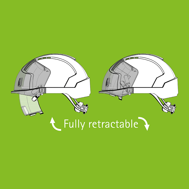 Casco de seguridad EVO® VISTAlens® JSP