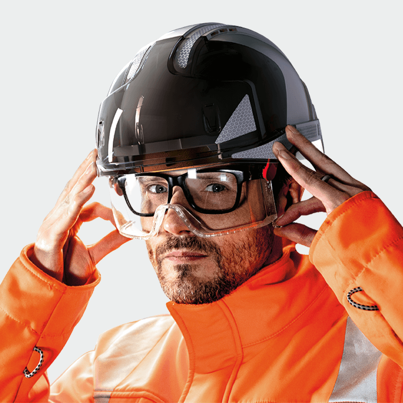 Casco de seguridad EVO® VISTAlens® JSP