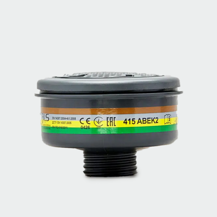 Filtros para mascarilla respiratoria DIRAN 415 ABEK2 BLS