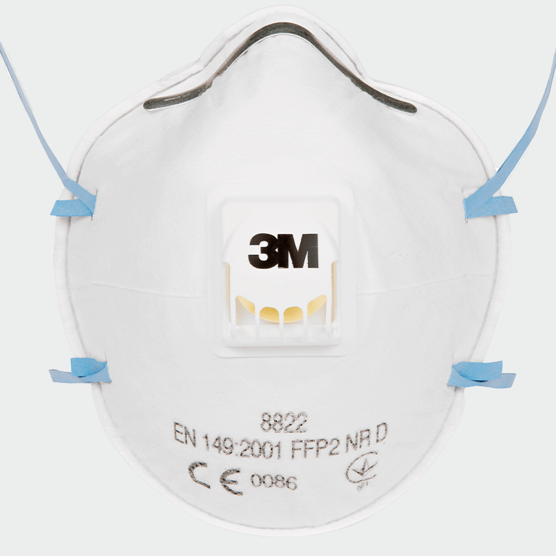 Disposable mask FFP2 with valve 8822 P2V