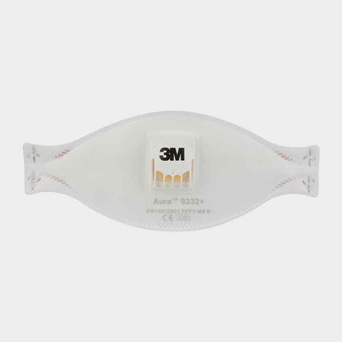 Mascarilla desechable FFP3 with valve 9332+ P3V 3M