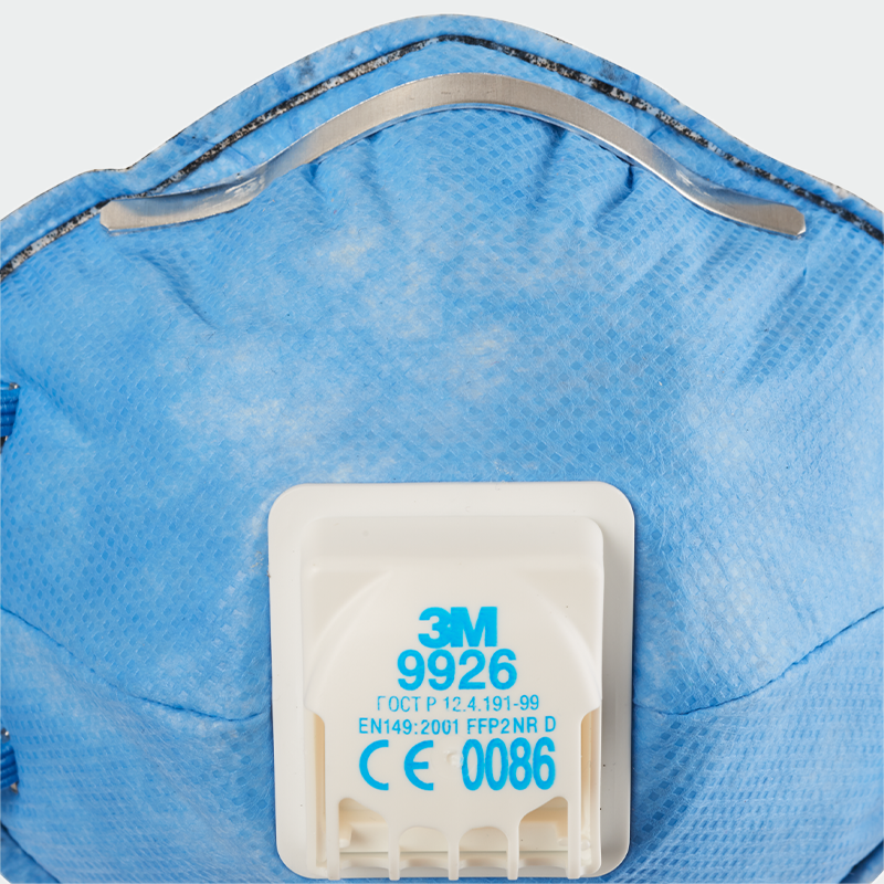 Mascarilla desechable FFP2 with valve 9926ANZ P2V 3M