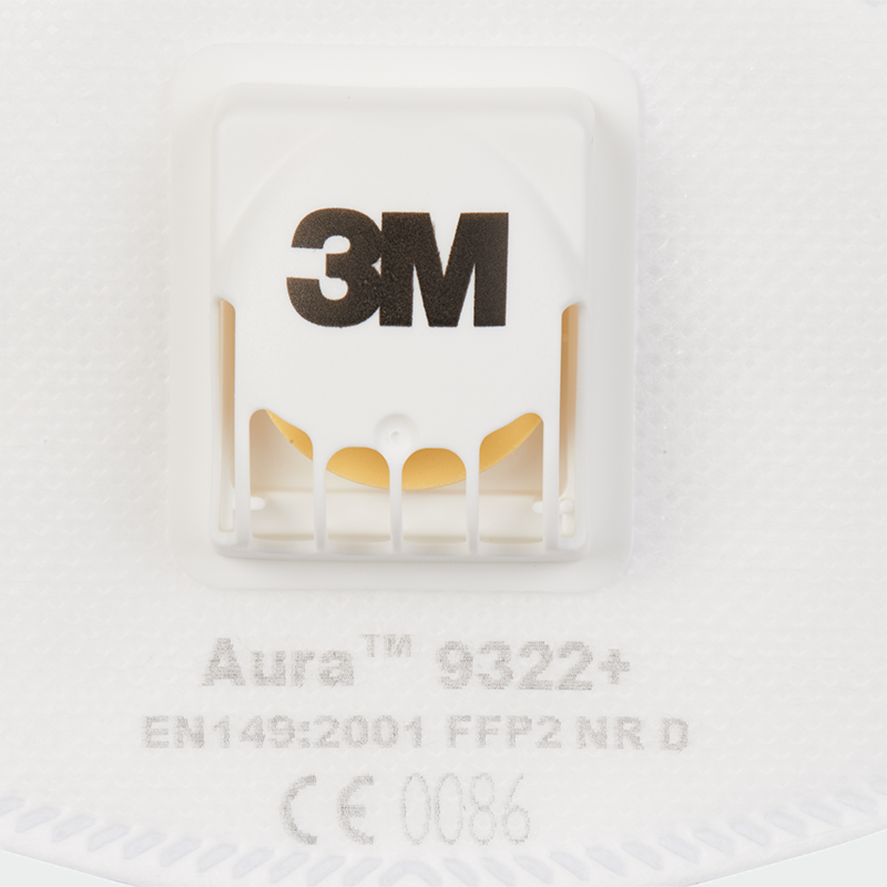 Mascarilla desechable FFP2 with valve 9322+ P2V 3M