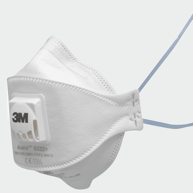 Mascarilla desechable FFP2 with valve 9322+ P2V 3M