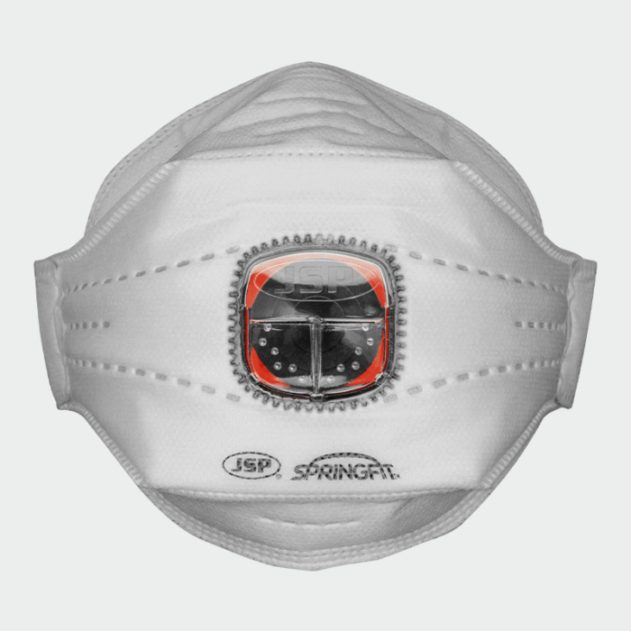 Mascarilla desechable FFP3 Typhoon™ with valve SPRINGFIT™ FFP3 JSP