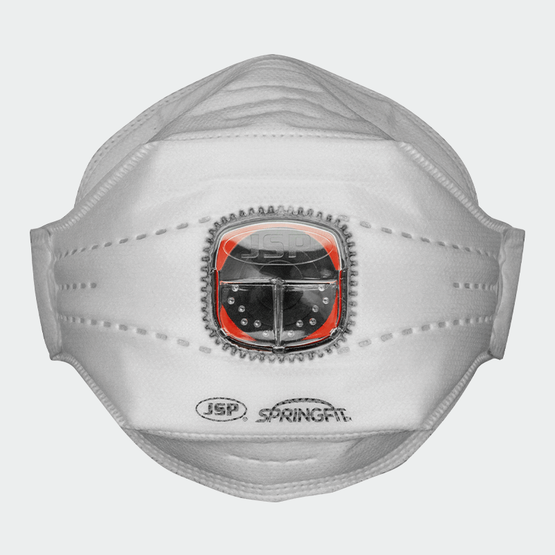 Disposable mask FFP3 Typhoon™ with valve SPRINGFIT™ FFP3