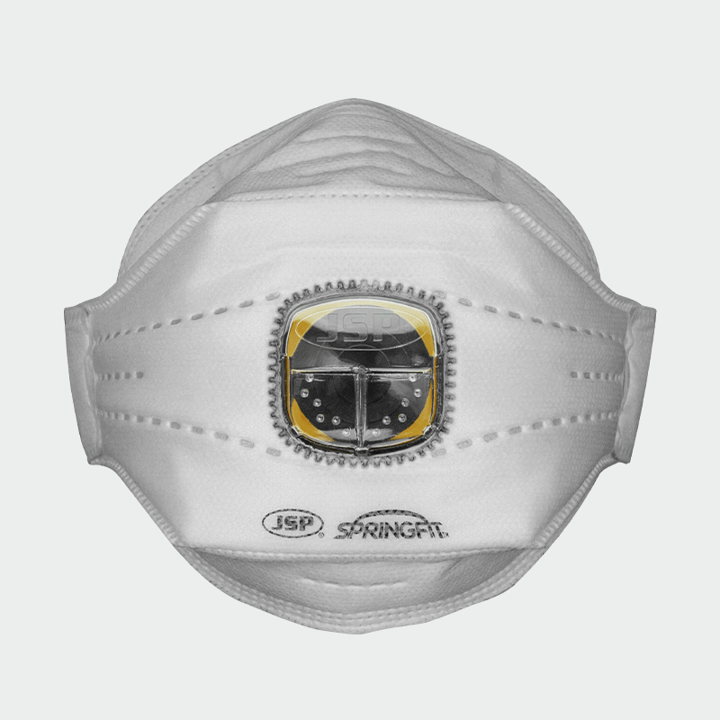 Disposable mask FFP2 Typhoon™ with valve_x000D_ SPRINGFIT™ FFP2