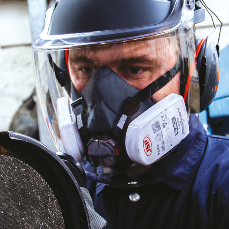Media máscara respiratoria FORCE®8-L JSP