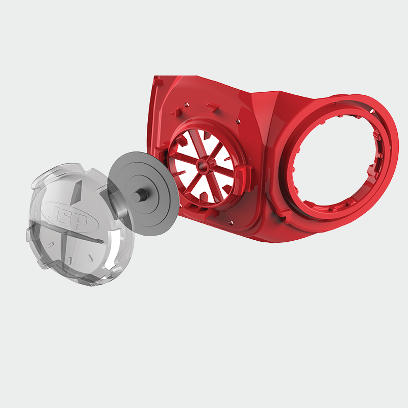 Media máscara respiratoria FORCE®8-L JSP