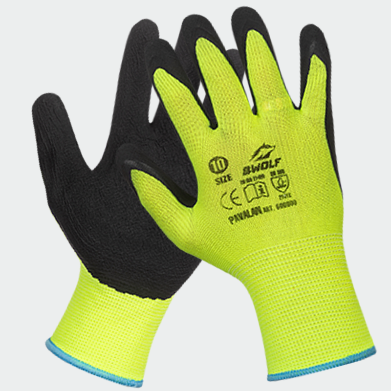 Guantes de látex PAVALAN BWOLF
