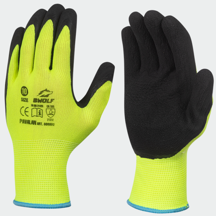 Guantes de látex PAVALAN BWOLF