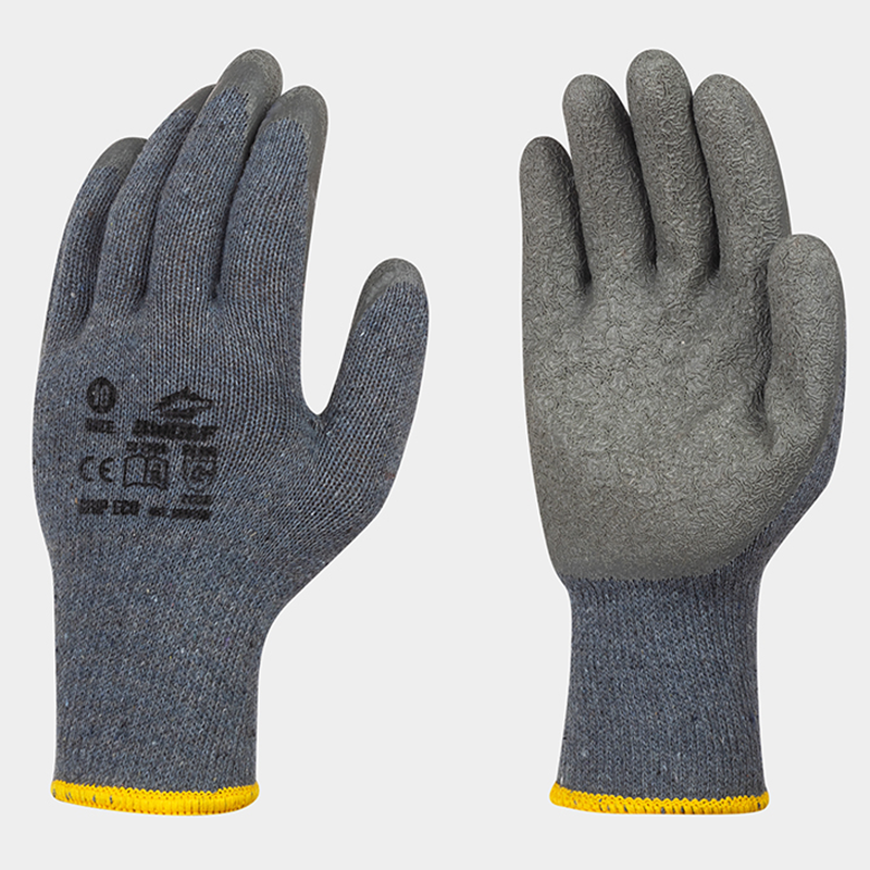 Latex gloves GRIP ECO