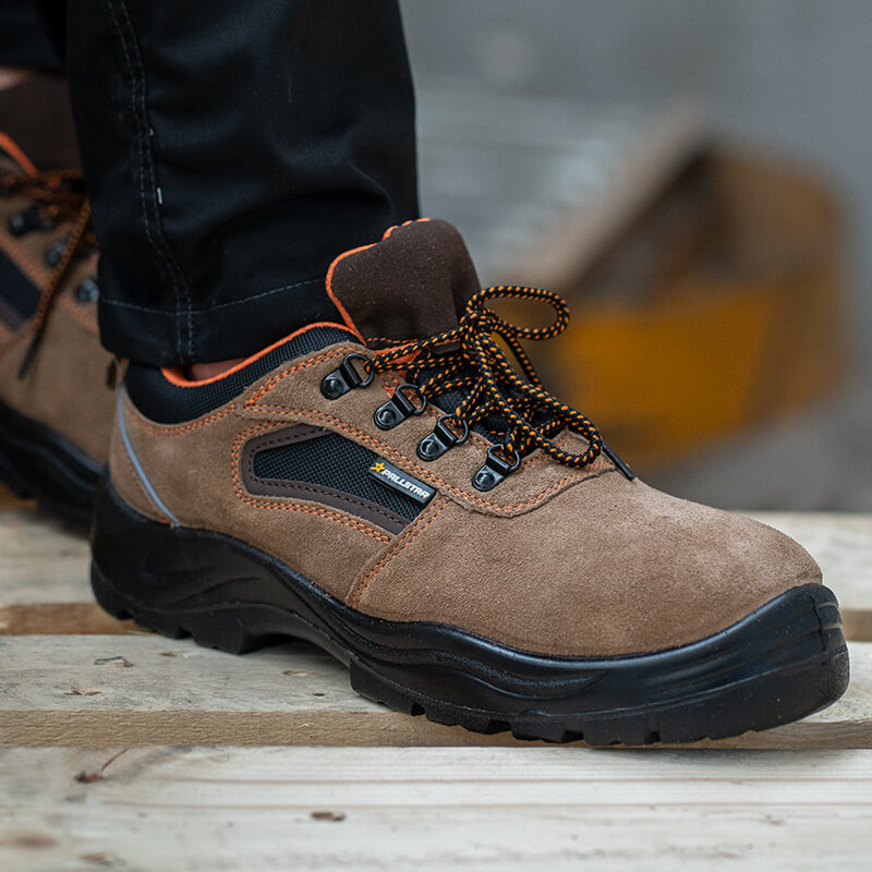 Zapatos de seguridad con puntera CAMEL S1P Pallstar