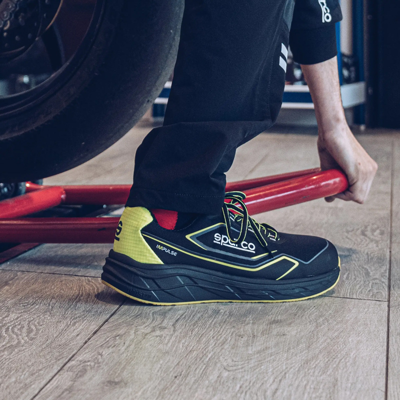 Zapatos de seguridad con puntera IMPULSE LUTON LOW S1PS Sparco