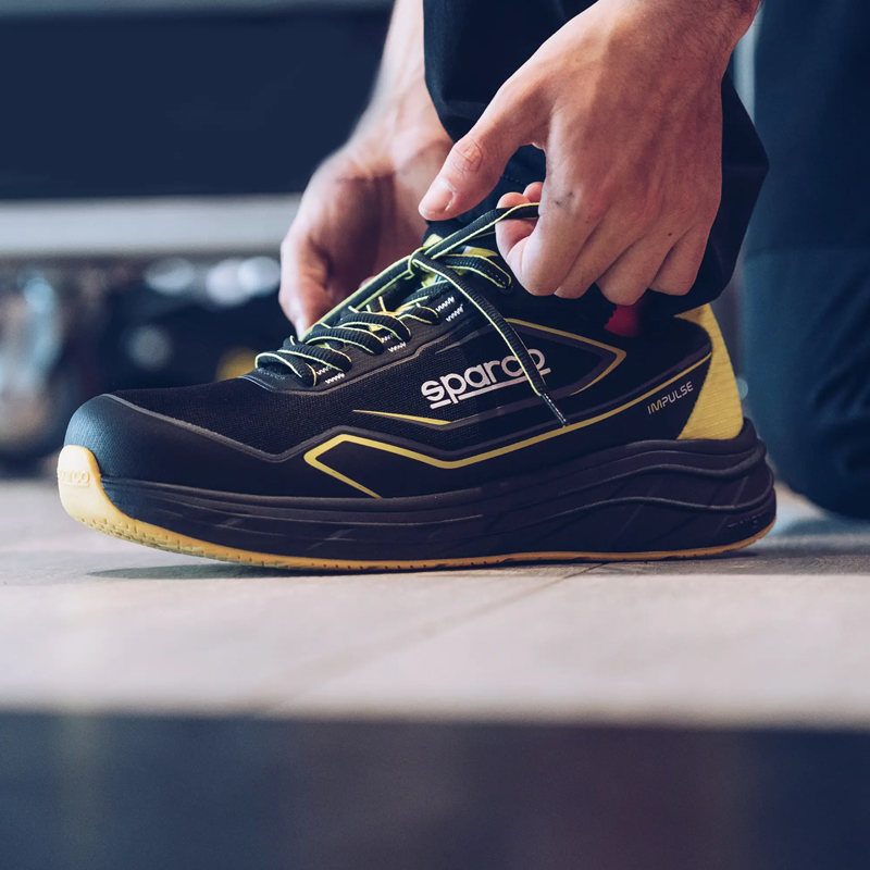 Zapatos de seguridad con puntera IMPULSE LUTON LOW S1PS Sparco