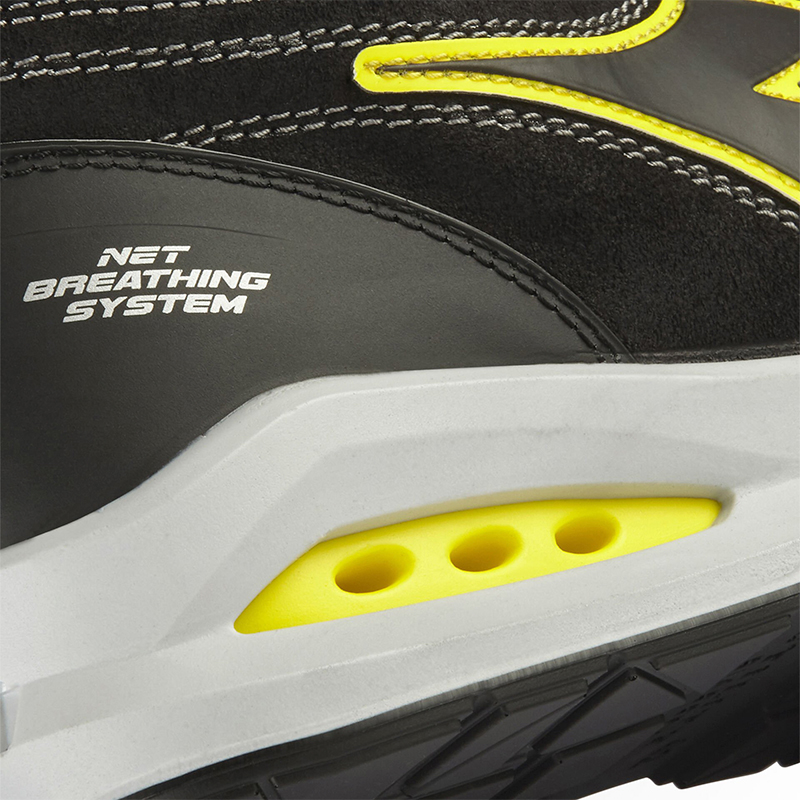 Botas de seguridad con puntera RUN NET AIRBOX Mid S3 Diadora