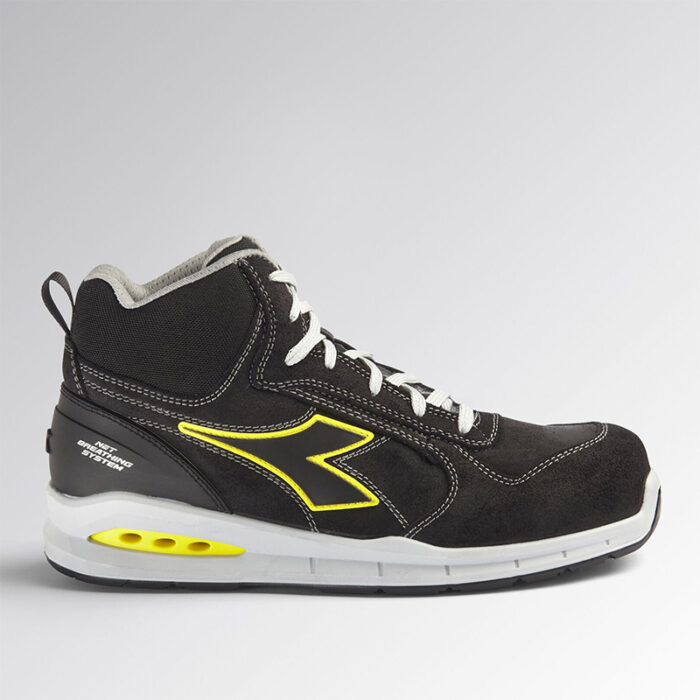 Botas de seguridad con puntera RUN NET AIRBOX Mid S3 Diadora
