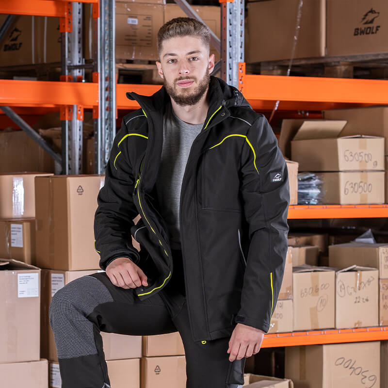 Chaqueta de trabajo de invierno CLIFF BWOLF