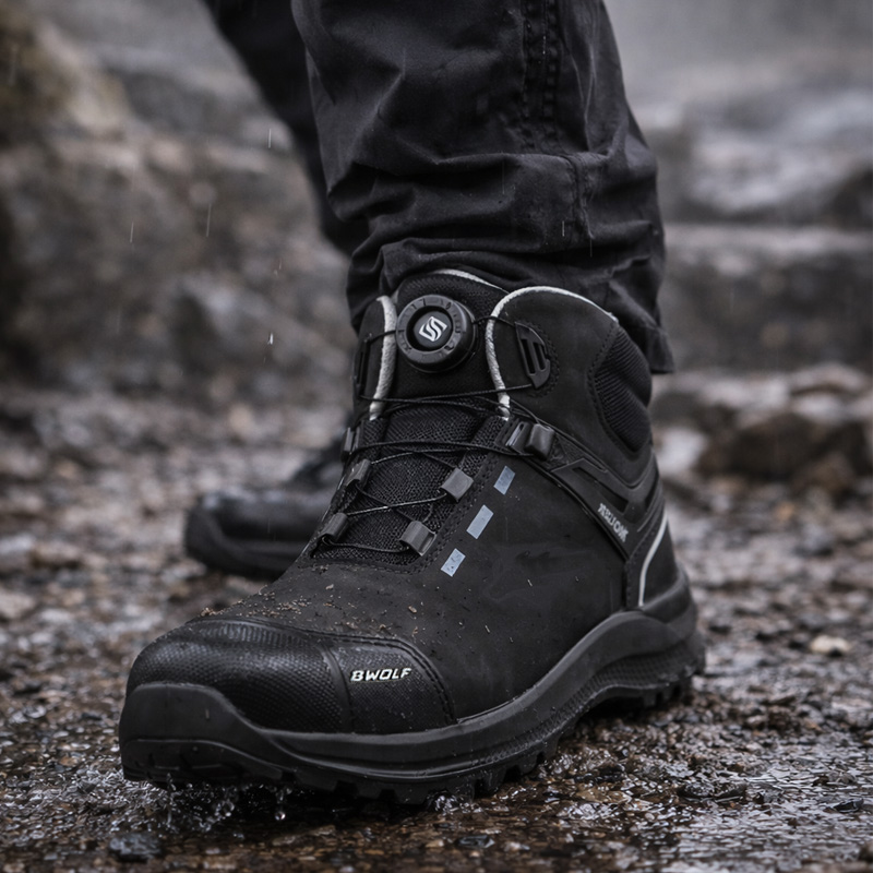 Botas de seguridad con puntera DEFENDER FIT HI S3S BWOLF