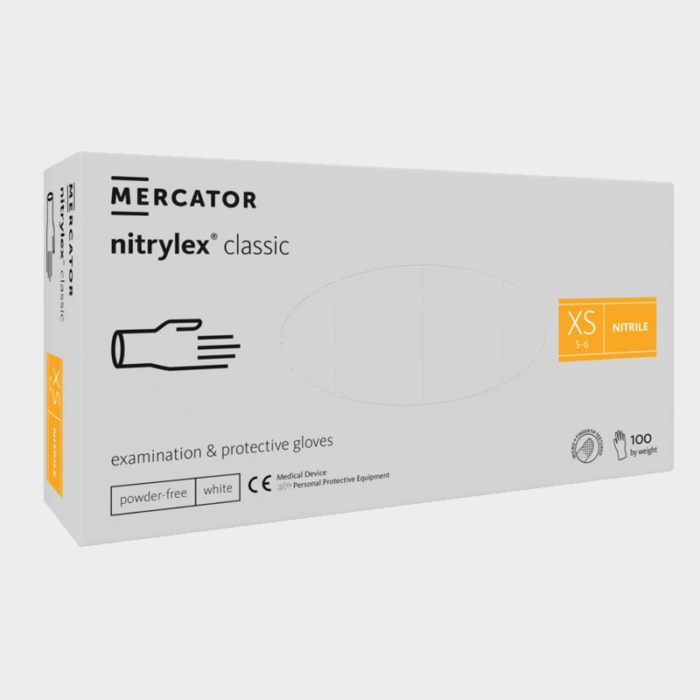 Guantes de nitrilo desechables NITRYLEX Mercator