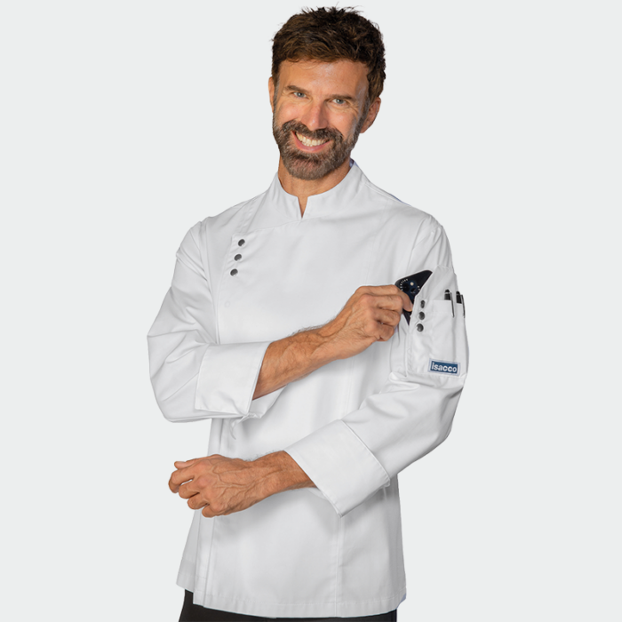 Chaquetilla de cocina MADRID L/S Isacco