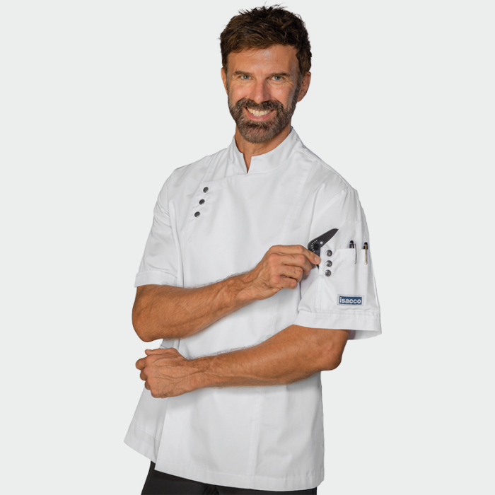 Chaquetilla de cocina MADRID S/S Isacco