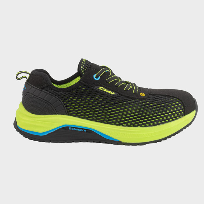 Zapatos de seguridad con puntera TURBO AIR S1PS BWOLF