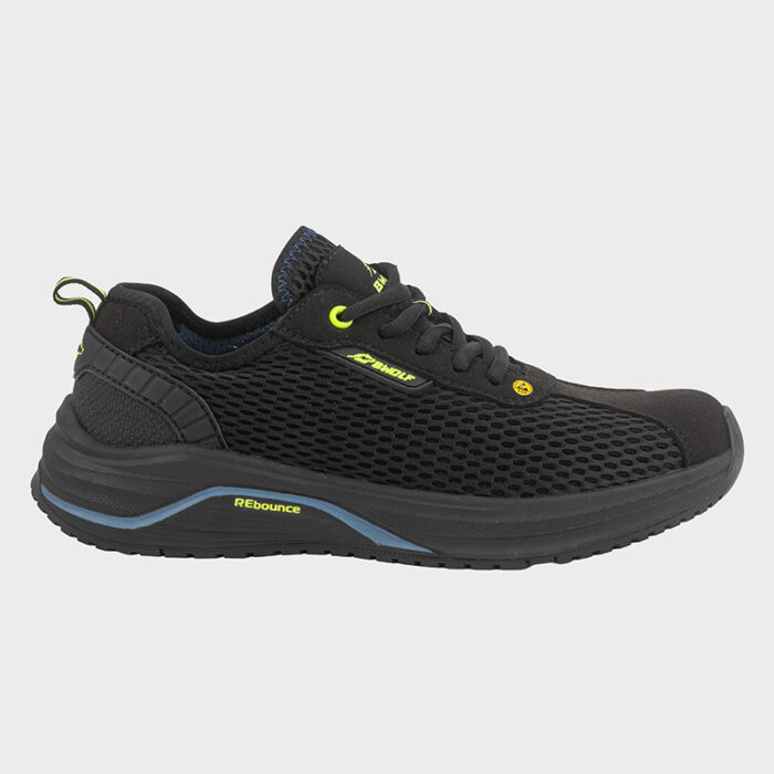 Zapatos de trabajo sin puntera TURBO AIR O1 BWOLF