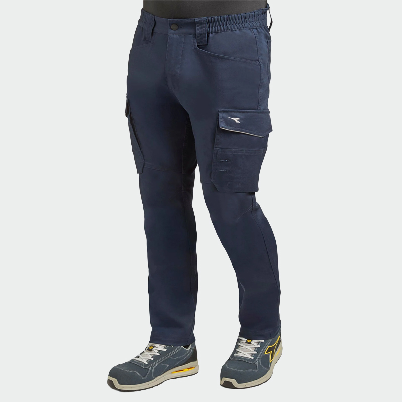 Summer work trousers STAFF STRETCH CARGO 2.0 Diadora