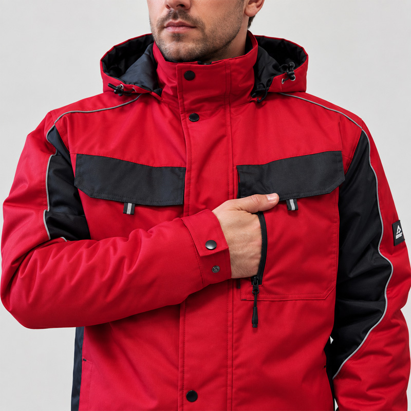 Winter work jacket BRAVER Jacket BWOLF