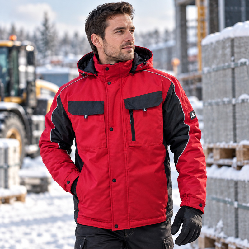 Winter work jacket BRAVER Jacket BWOLF