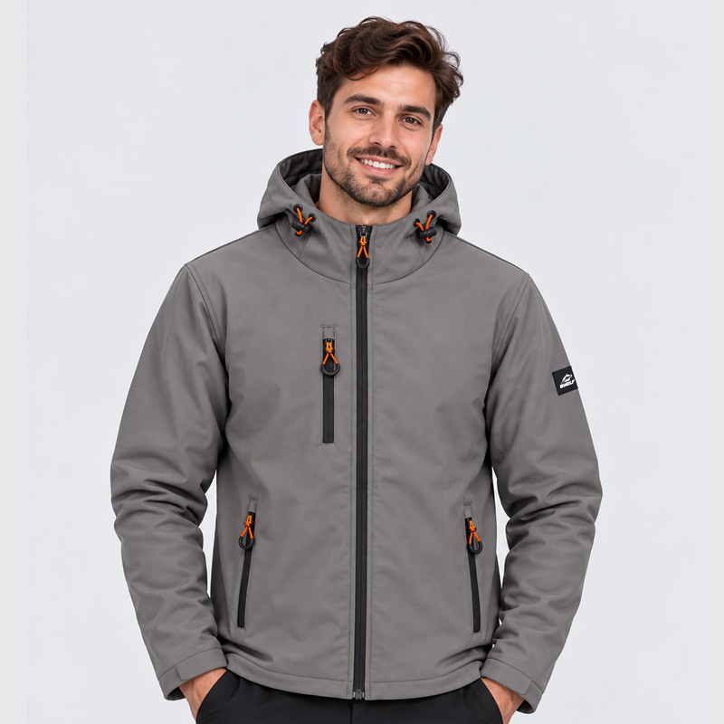Chaqueta softshell de invierno GRIN ICE BWOLF