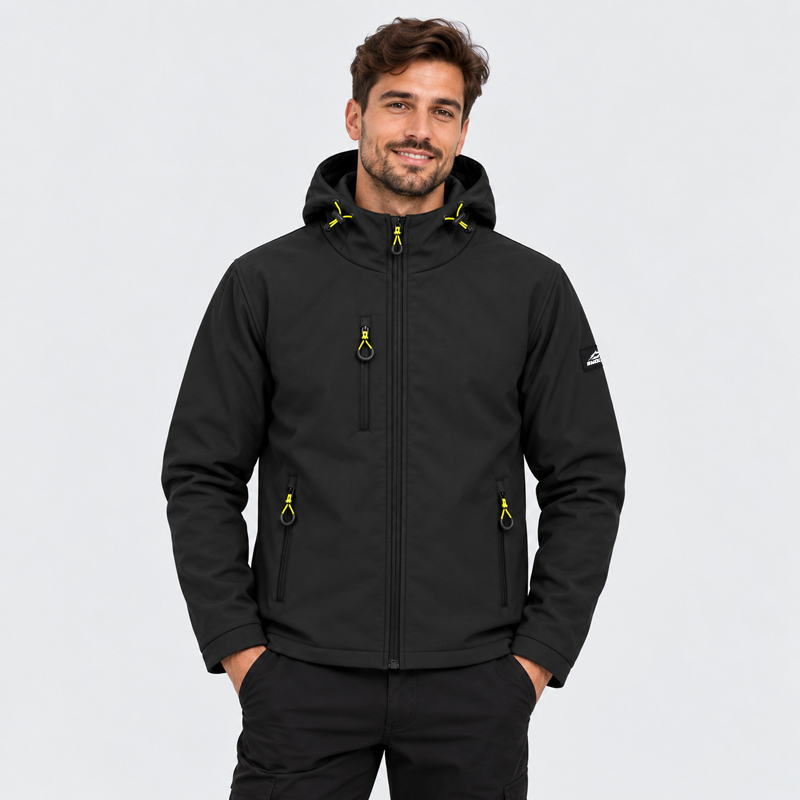 Winter softshell jacket GRIN ICE Jacket BWOLF