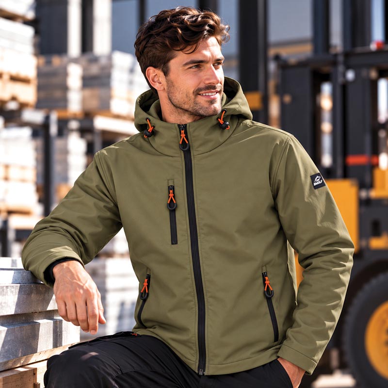 Winter softshell jacket GRIN ICE Jacket BWOLF